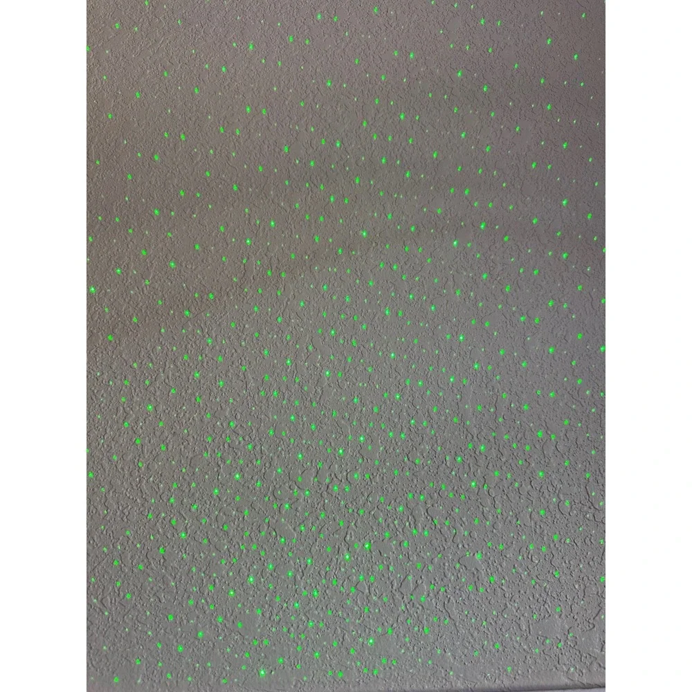 Star Shower Laser Light Projector Black Green Star Display Auto Dusk/Dawn